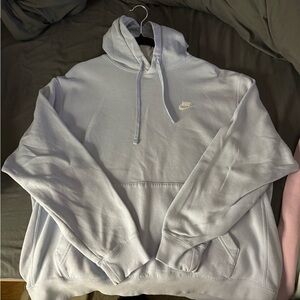 Nike Men's Soft Gray Hoodie
